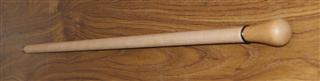 The finished walking stick